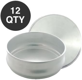 12 STACKABLE PIZZA DOUGH PROOFING PAN 48 OZ - WHOLESALE