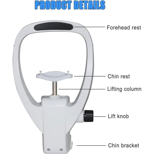 Support de levage pour optométrie avec mentonnière et support frontal réglable - 5