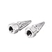 Lowrider 304 Stainless Steel Spike Axle Nuts Schwinn Cruiser Chopper BMX Stingray 3/8