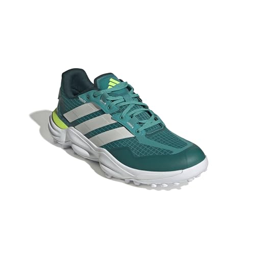 adidas Unisex Adipower 3 Hockey-Schuhe, Pure Teal/Zero met./Aurora ivy, 48 2/3 EU – Ansicht 3