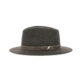 chapeau flechet ancien Pays de fabrication : France Flechet Chapeau Traveller Chazelles-sur-Lyon Noir L - 58/59 cm