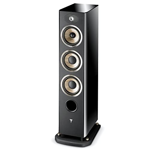 Focal ARIA 926 Black High Gloss 3-Way Floorstanding Audiophile Tower Speakers - Sold Individually