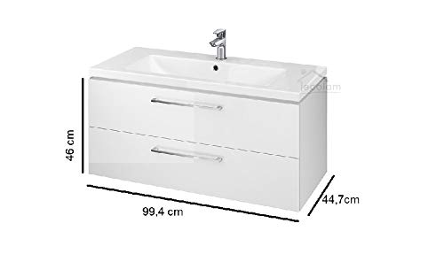 Waschbecken mit Unterschrank Ecolam Badmöbel Waschtisch