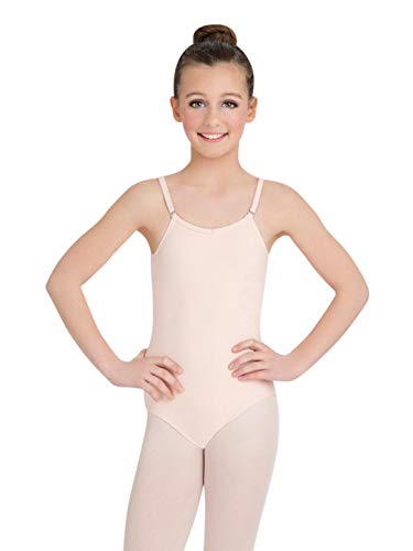 Image of Capezio Girls' Team Basic Camisole Leotard with Adjustable Straps