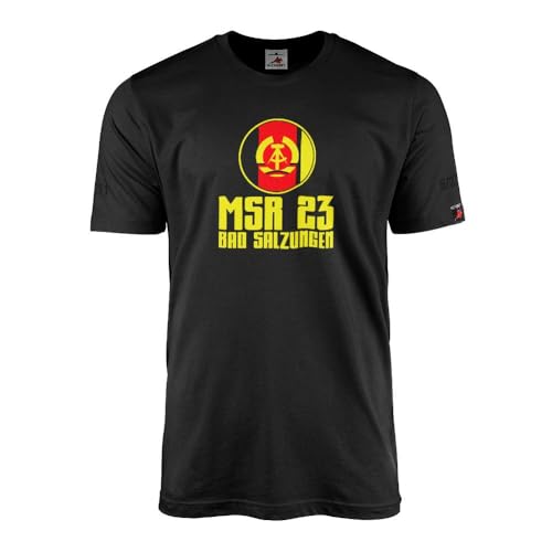 T-shirt MSR-23 Bad Salzungen pour collectionneurs de souvenirs militaires allemands