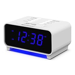 Emerson CKS 1500 Smart Set Dual Alarm Clock Radio with AM/FM, 0 . 9 ” Blue LED Display, 4 Level