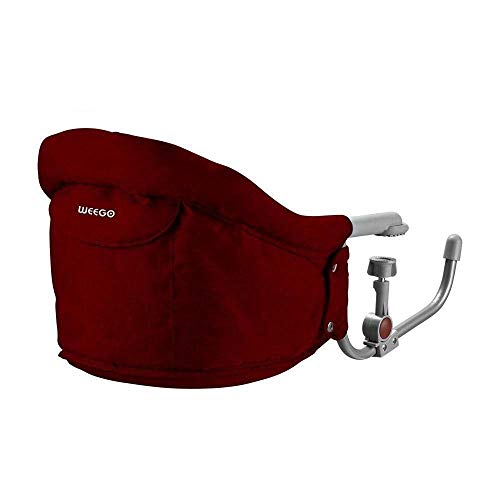Cadeira De Alimentacao De Encaixe Em Mesa Easy Firm Vermelho Weego - 4051, Weego, Vermelho