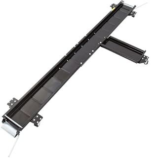 Black Widow Extra Long Motorcycle Dolly for Cruisers and Choppers, Heavy Duty Garage Mount Stand, 94 Inch Track, 1,250 Pound Capacity, Black