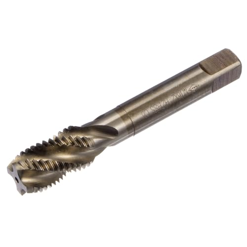 Image of sourcing map Metric Spiral Flute Thread Taps, M16 x 2 H2 Screw Threading Tap, Machine Tapping Tools for Machinist Repair (M35 Cobalt High Speed Steel (HSS-CO), Uncoated)