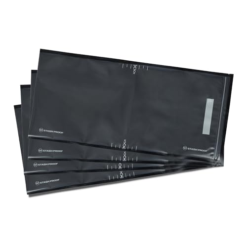 Image of Resealable Vacuum Seal Zipper Bags 11 inch x 24 inch (50 Count) 5.5 Mil (Black & Clear) Precut BPA Free Heavy-Duty Commercial Grade Reclosable Bag, Sous Vide, Meal Prep, Freezer Storage & Food Preservation