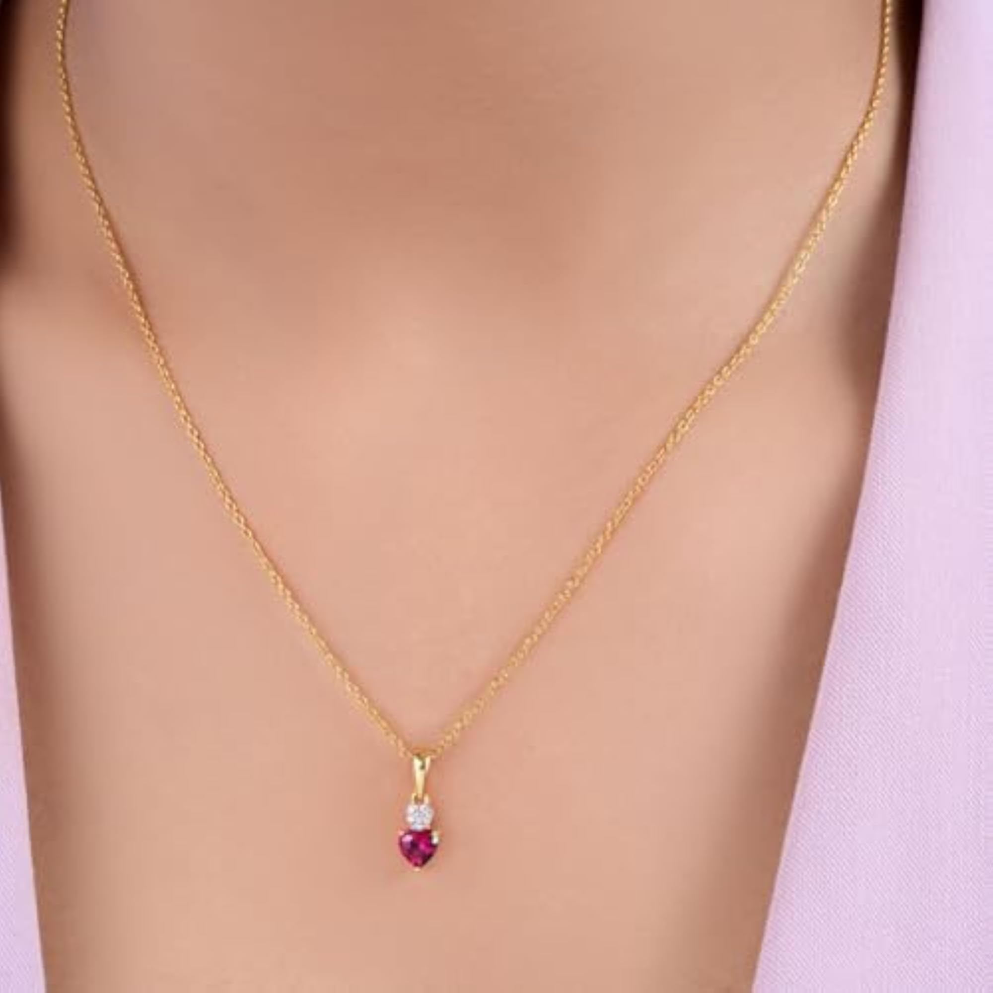 Women's 925 Sterling Silver Radiant Heart Gold Plated Jewellery Set
