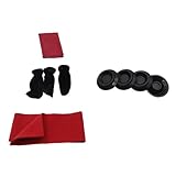 NIYANGLE Premium Klavierpflege set mit Abstaubtuch und Bürste für Aufrechte Klaviere Praktisches Reinigungskit für Langlebigen Schutz und Einfache Wartung von Musikinstrumenten