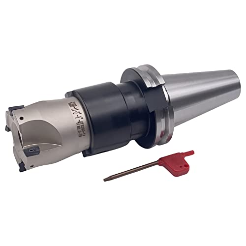 CME 2" 90° Indexable Face Mill w/ CAT40 Arbor, R390 Inserts Included, 4 Flutes
