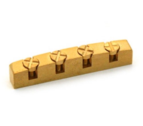 Abm Height Adj. Brass Nut For Bass 1-9/16"X5/32"X3/16" Allparts Bn-0889-008 #TOP8