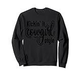 Photo Gallery country line dancing kickin it cowgirl style donna western felpa Photo Gallery country line dancing kickin it cowgirl style donna western felpa