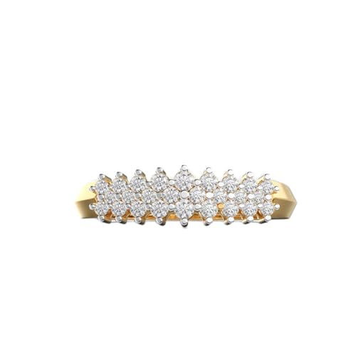 Bague en argent moissanite LKJR_0048 bijou luxe fait main