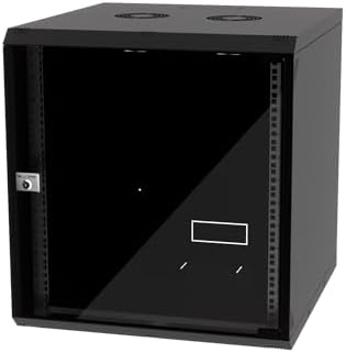 12U 19" 600mm Duvar Tipi Rack Kabin - Görsel 2