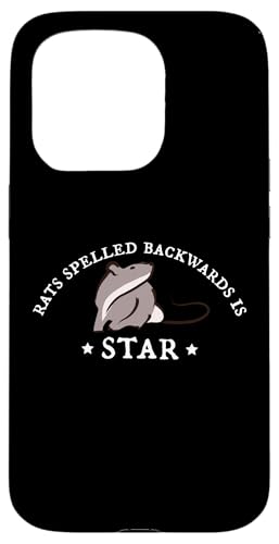 Rats spelled backwards is Star, funy Rat Meme Lover Animal �X�}�z�P�[�X iPhone 15 Pro �p
