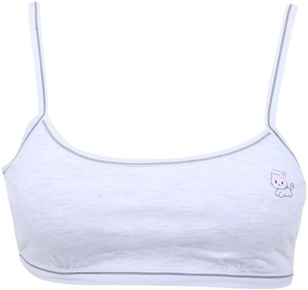 Miniatura 8 de Herepai Sujetadores de entrenamiento para niñas sin costuras Cami Bralettes Sports Striped Vest