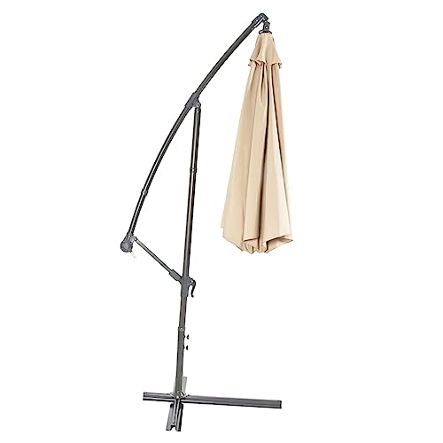Toile de rechange pour parasol de terrasse extérieur grand confort anti-UV jardin