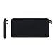 Wanty Black Color Neoprene New Portable Zipper Carry Case Cover Sleeve Skins Pouch Bags for Logitech Easy-Switch K810 / K811 and Apple MC184LL/B MC184CH and MLA22LL/A Wireless Bluetooth Keyboard