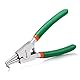 SPEEDWOX Externe Sprengringzange, 12,7 cm, Spitzendurchmesser 0,06 Zoll, Präzisions-Sicherungsring mit gebogenen Backen für Ringentferner