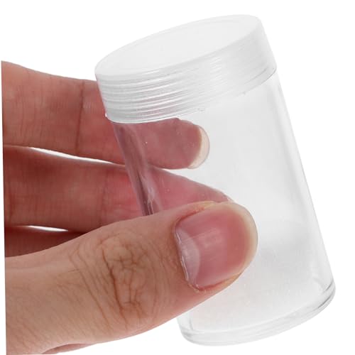 10 piezas protectores transparentes para monedas miniatura 3
