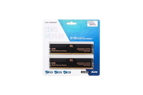未使用 CFD STANDARD メモリ DDR5-6400 64GB CFD販売 DDR5-6400 デスクトップ用メモリ (32GBx2枚組