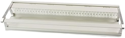 Plastx The Better Baseboard Cover 3 in. H x 2 ft. W 1-Way White ABS Plastic Baseboard Heater Cover