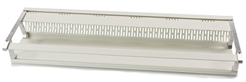 Plastx The Better Baseboard Cover 3 in. H x 2 ft. W 1-Way White ABS Plastic Baseboard Heater Cover