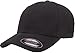 The Hat Pros Flexfit 6597 Cool & Dry Honeycomb Weave Fabric Performance Sport Cap (Black, L/XL)