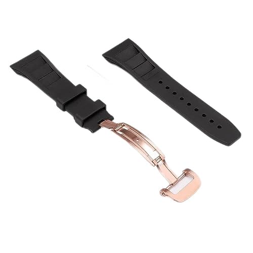 Protection en fibre de carbone et bracelet fluororubber résistant pour iWatch Ultra 49mm