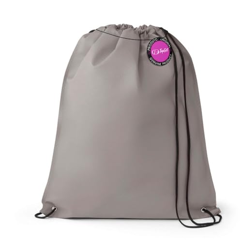 Mochila tipo Saco Gym Sack em TNT Premium 33x40cm Marino TopGet (Cinza)