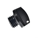 Bouchon de Remplissage d'huile Moteur CNC pour Honda, Kawasaki, Ducati, Moto   Construction en Aluminium   Noir