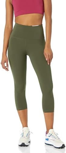 Amazon Essentials Damen Active Sculpt Workout Athleisure Capri-Leggings mit hohem Bund (in Übergröße erhältlich)