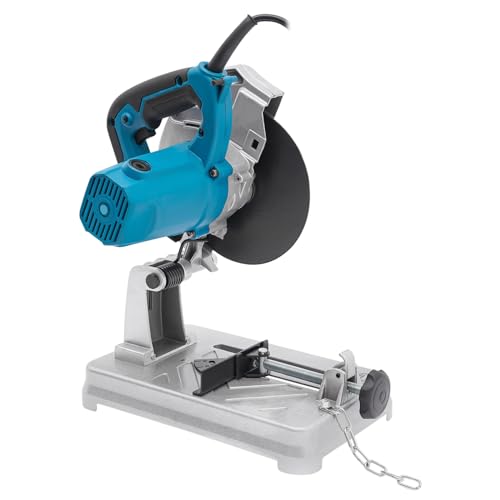 Scie radiale et à onglet, 1200 W, 5200 tr/min, lame de scie 185 mm, angle de coupe de 0 à 45°, profondeur de coupe jusqu'à 50 mm, scie radiale pour bois, acier, métal et carrelage