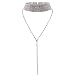 QIYUN.Z Woman Ladies Fashion Choker Sweater Necklace Long Pendant Jewelry