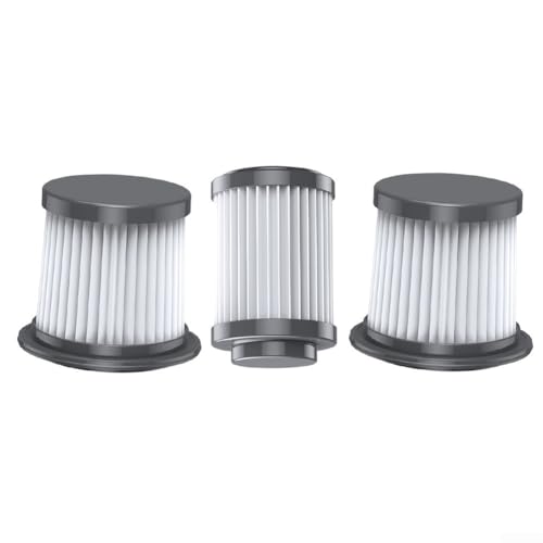 Replacement Vacuum Filters for Nioga P2-1 Cordless Cleaner, Washable 3-Pack,