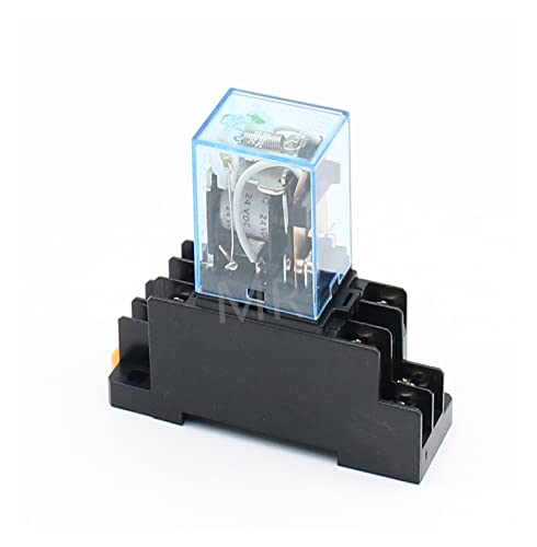 Relais temporisé LY2 8 broches DC 6V 10A avec socle pour sécuriser vos circuits