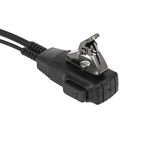 mewmewcat Universal 2Pin Dedo PTT Fone de Ouvido com Microfone Fone De Ouvido para Kenwood BAOFENG R