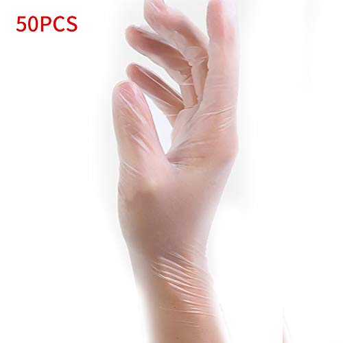 Preisvergleich Produktbild LINAN Transparente PVC Einweghandschuhe für Geschirrspülen / Küche / Home Garten allgemeine Handschuhe, transparente Handschuhe