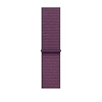 Apple Watch Band - Sport Loop - 46 mm - Prugna - Misura unica (adatta alla maggior parte dei polsi)
