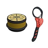 Caterpillar 208-9065 Engine Air Filter w/IHD Strap Wrench Bundle (1)