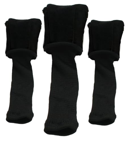 ProActive Sports Form-Fit Golf Headcovers - 3-Pack Size: No Size Black