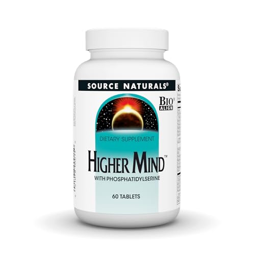 Source Naturals Higher Mind with Phosphatidylserine - 60 Tablets Brain Health Supplement