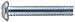 The Hillman Group 90179 8-32-Inch x 1/2-Inch Round Head Combo Machine Screw, 100-Pack, Zinc