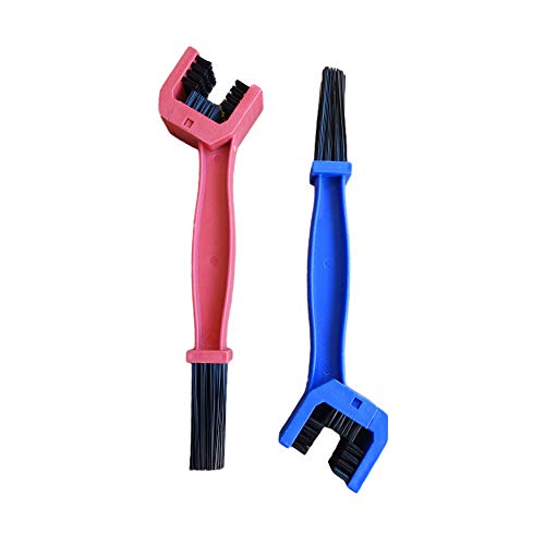 Kuanfine 2 Pack Bike Chain Cleaner, Bicycle Chain Washer Motorcycle Chain Cleaning Crankset Brush Tool
