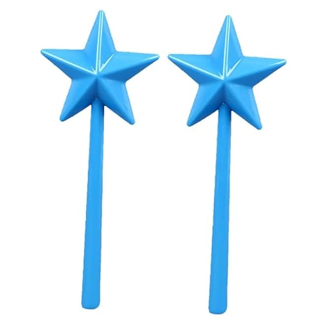 Wand Salt and Pepper Shakers,3 Holes Refillable Salt and Pepper Wand Shakers,Salt and Pepper Shaker Wand Spice Tool Seasoning Shaker Wand for Kitchen(blue)