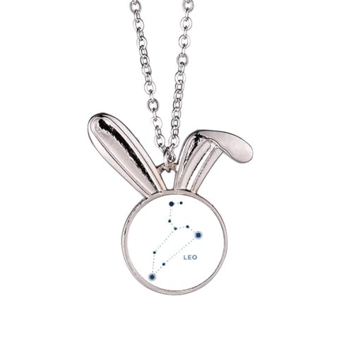Collier signe Lion constellation pour peaux sensibles, un bijou hypoallergénique et léger