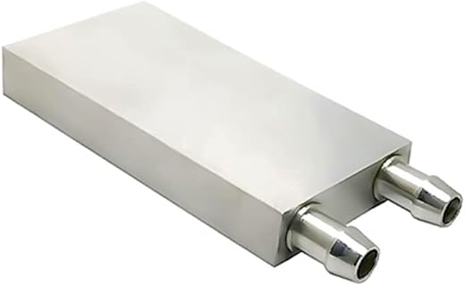 Water Cooling Head Water Cooling Plate 40 * 80mm